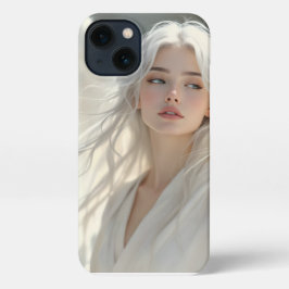 Guardián Luminoso - Ángel del alba plateado