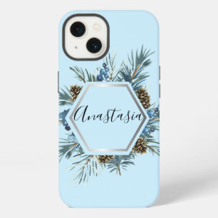 Guay, Amazing, Blue Flowers con tu nombre