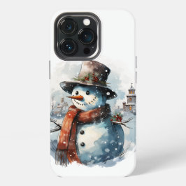 Funda Para iPhone 13 Pro ❄️ Guay Frosty Snowman Estuche para iPhone 📱 ❄️