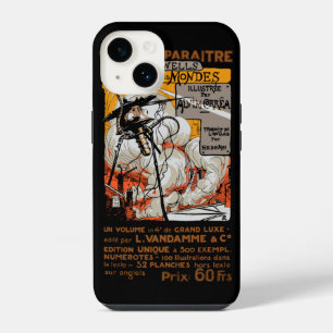 FUNDA PARA iPhone 14 GUERRA DEL MUNDO POSTER FRANCÉS 1906