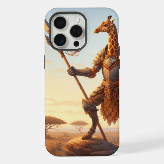 Funda Para iPhone Guerrero de Giraffe (Reverso )