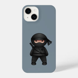 Funda Para iPhone 14 Guerrero de Ninja en gris 2