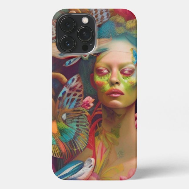 Funda Para iPhone Guía Espiritual Etérea Espiritu Ninfas iPhone 13 P (Reverso )