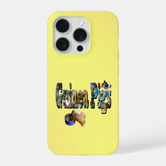 Funda Para iPhone Guinea Pigs Is The Word,  (Reverso )