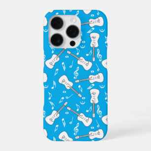 Funda Para iPhone 16 Pro Guitar Lines Music Notes