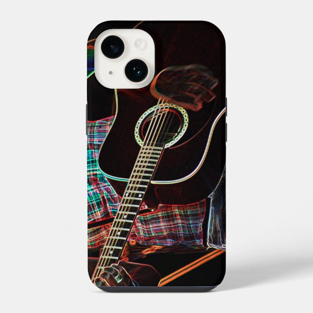 Funda Para iPhone Guitarra 1 iphm (Reverso )