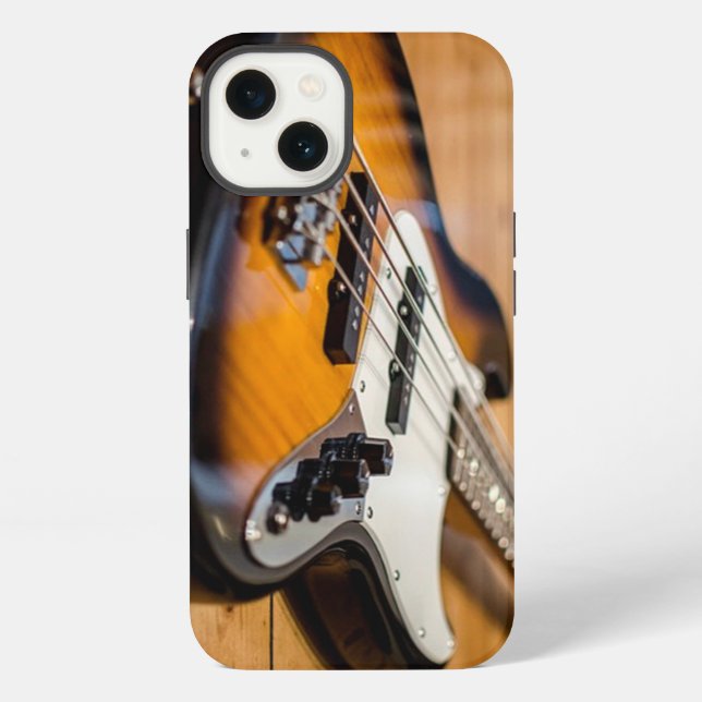 Funda Para iPhone Guitarra bajo (Reverso )