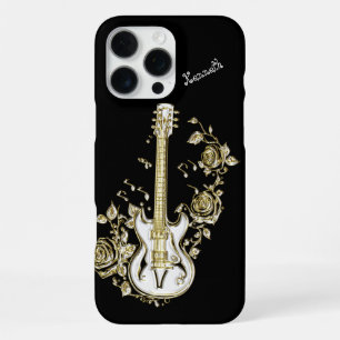 Funda Para iPhone 16 Pro Max Guitarra Eléctrica provoca vibraciones musicales