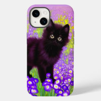 Gustav Klimt Black Kitten