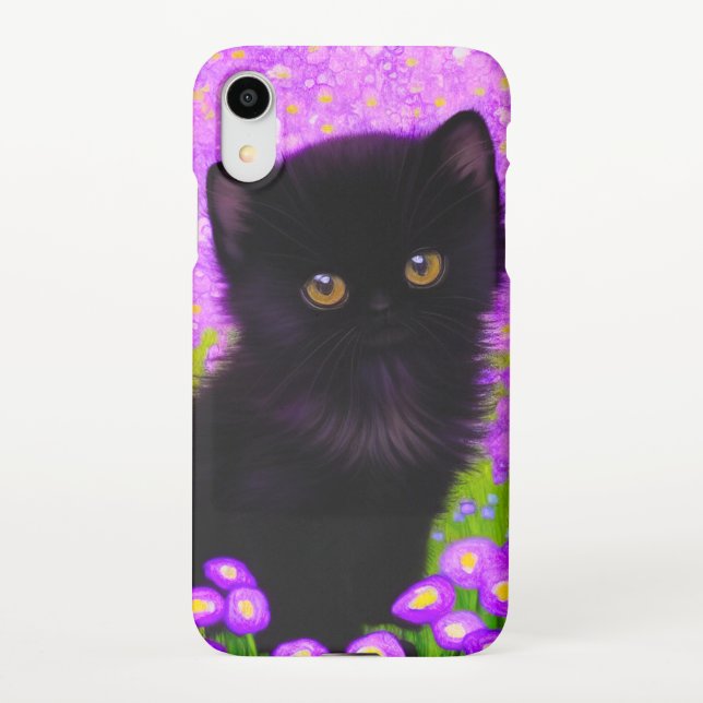 Funda Para iPhone Gustav Klimt Cat (Reverso)