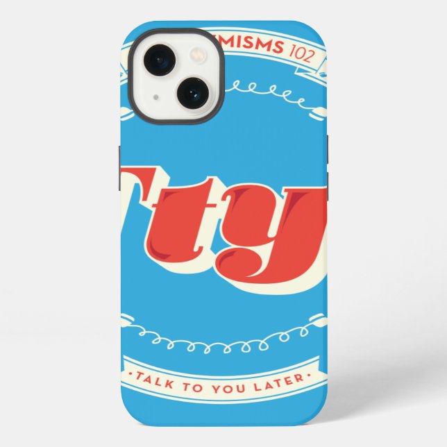 Funda Para iPhone Hablamos Más Tarde (Reverso )