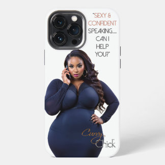 Funda Para iPhone 13 Pro Max Hablando sexy y con confianza...¿Puedo ayudarte?