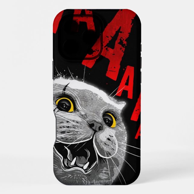 Funda Para iPhone HAHAHA Cat  (Reverso )