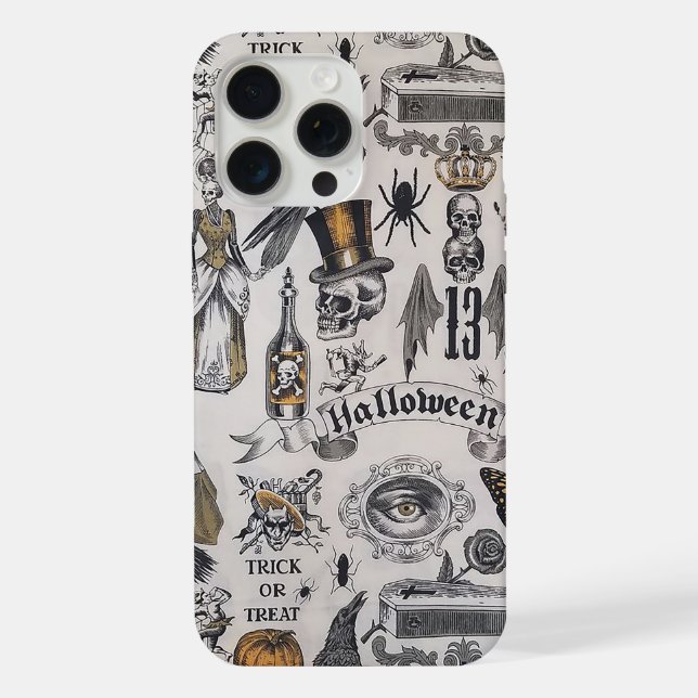 Funda Para iPhone Halloween (Reverso )
