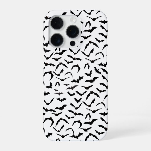 Funda Para iPhone Halloween Bats iPhone 16 Pro Funda (Reverso)