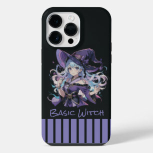 Funda Para iPhone 14 Pro Max Halloween/Bruja/púrpura
