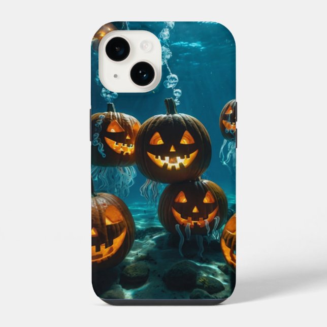 Funda Para iPhone Halloween de Aguas Profundas (Reverso )