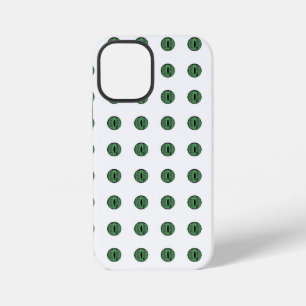 Funda Para iPhone 12 Mini Halloween Green Polka Dot Eyes