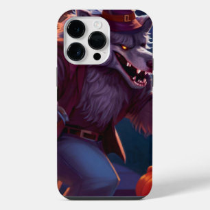 Funda Para iPhone 14 Pro Max Halloween/lobo feroz/otoño/otoño