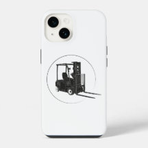 Handy Hülle mit Gabelstapler Grafik