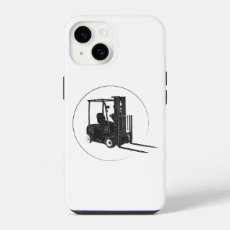 Funda Para iPhone 14 Handy Hülle mit Gabelstapler Grafik
