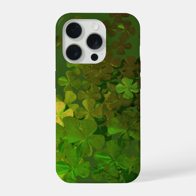 Funda Para iPhone Happy St.Patrick's Day,irish shamrocks (Reverso )