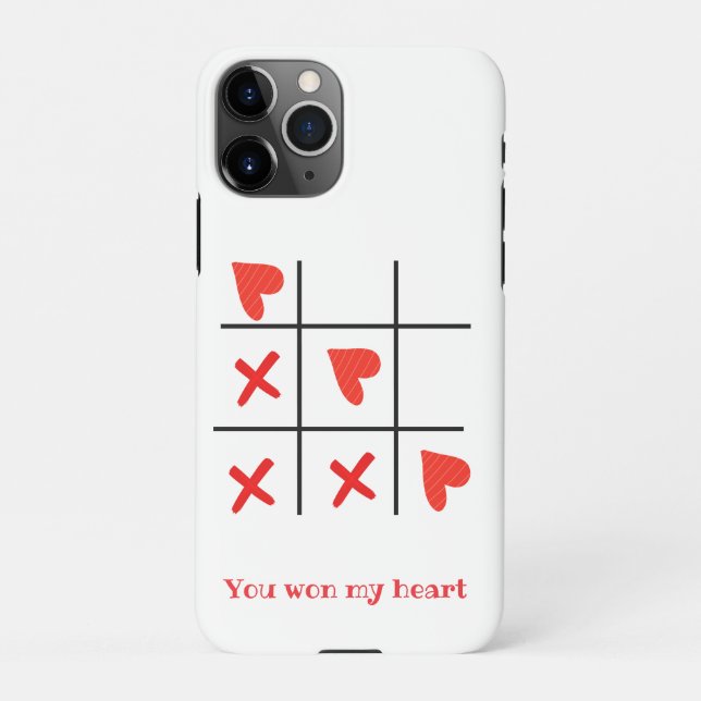 Funda Para iPhone Happy Valentine Day  white (Reverso)