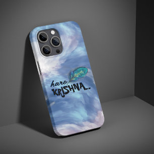 Funda Para iPhone 12 Mini "Hare Krishna" Pluma de Pavo Real Hindú