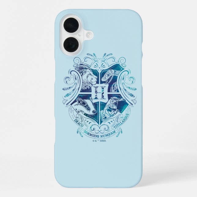 Funda Para iPhone Harry Potter | Escudo Aguamenti HOGWARTS™ (Reverso )