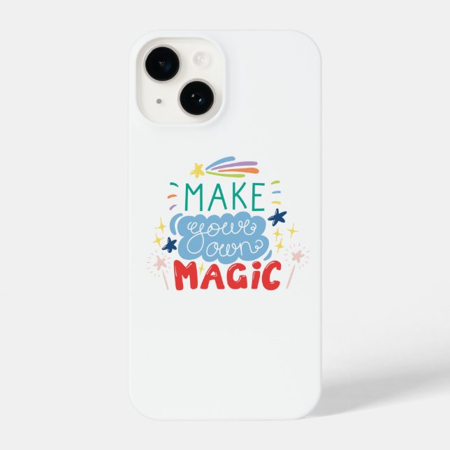 Funda Para iPhone Haz tu propia magia (Reverso )