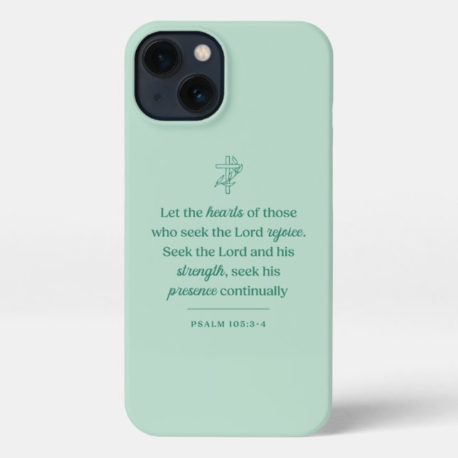 Funda Para iPhone Hearts Seeking the Lord Christian (Reverso )