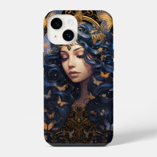 Funda Para iPhone 14 Hechicera Encantadora Bruja Mujer Academia Oscura