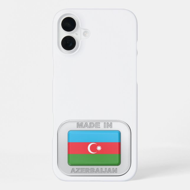 Funda Para iPhone Hecho en Azerbaiyán (Reverso )