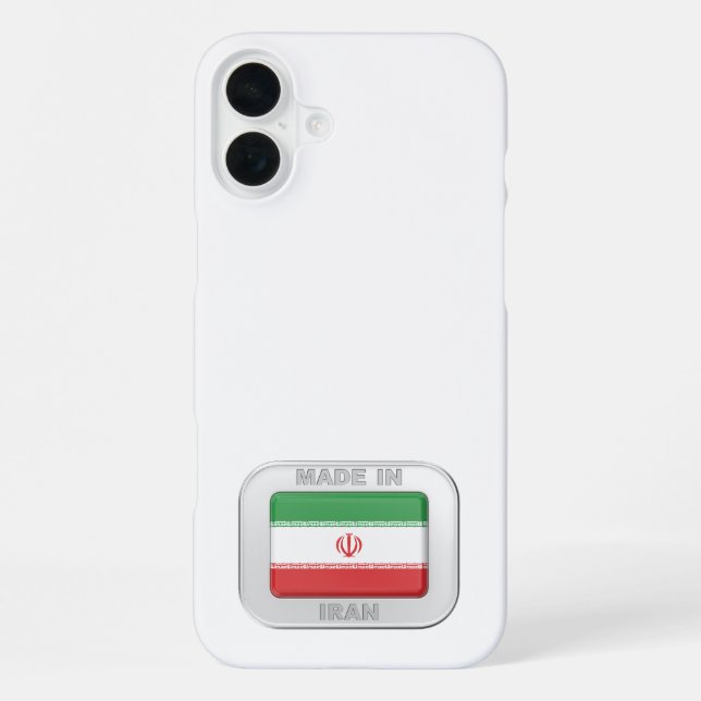 Funda Para iPhone Hecho en Irán (Reverso )
