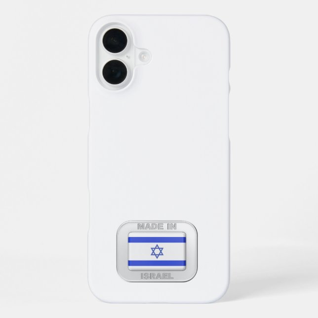 Funda Para iPhone Hecho en Israel (Reverso )