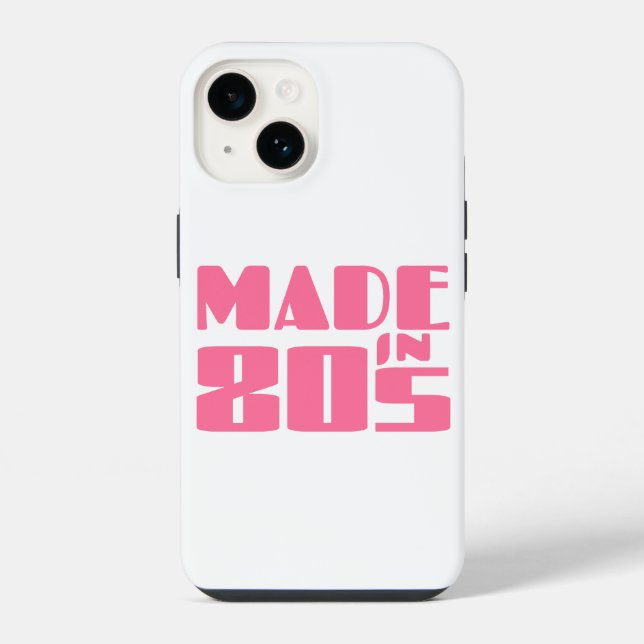 Funda Para iPhone Hecho en los 80 (Reverso )