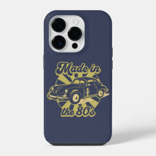 Funda Para iPhone 14 Pro hecho en los 80 amantes de los coches clásicos dor