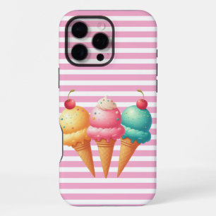 Funda Para iPhone 16 Pro Max Helado Colorido