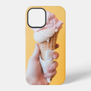 Funda Para iPhone 12 Helado de fresa en cono