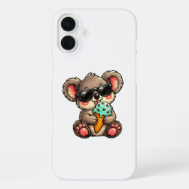 Funda Para iPhone 16 Plus Helado de Koala Genial