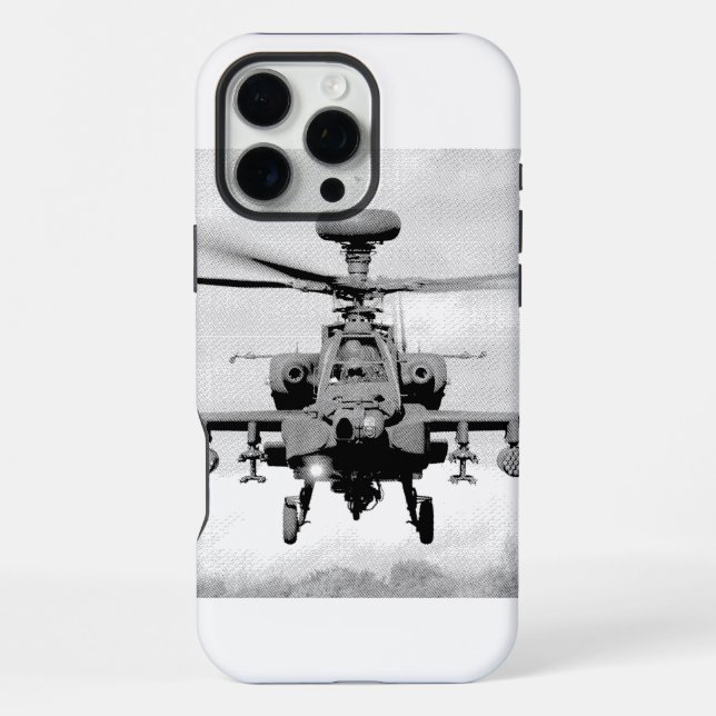 Funda Para iPhone Helicóptero (Reverso )