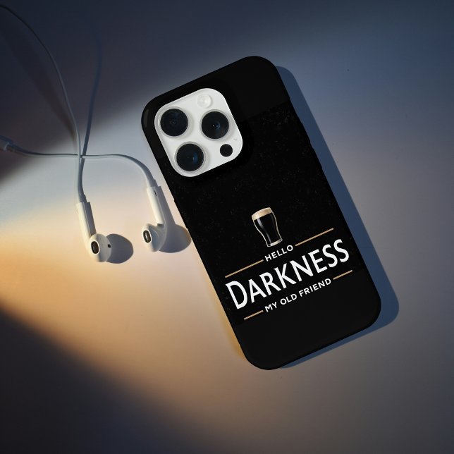 Funda Para iPhone Hello Darkness My Old Friend Funny St Patricks Day (Subido por el creador)