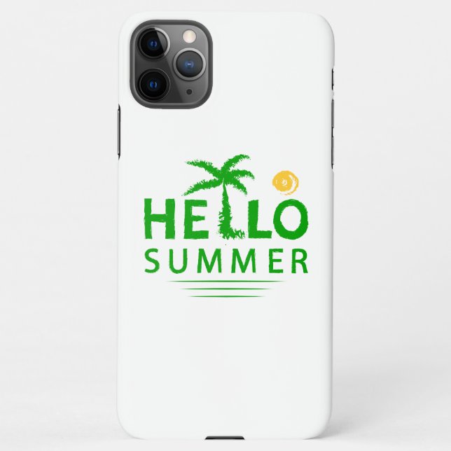 Funda Para iPhone Hello Summer (Reverso)
