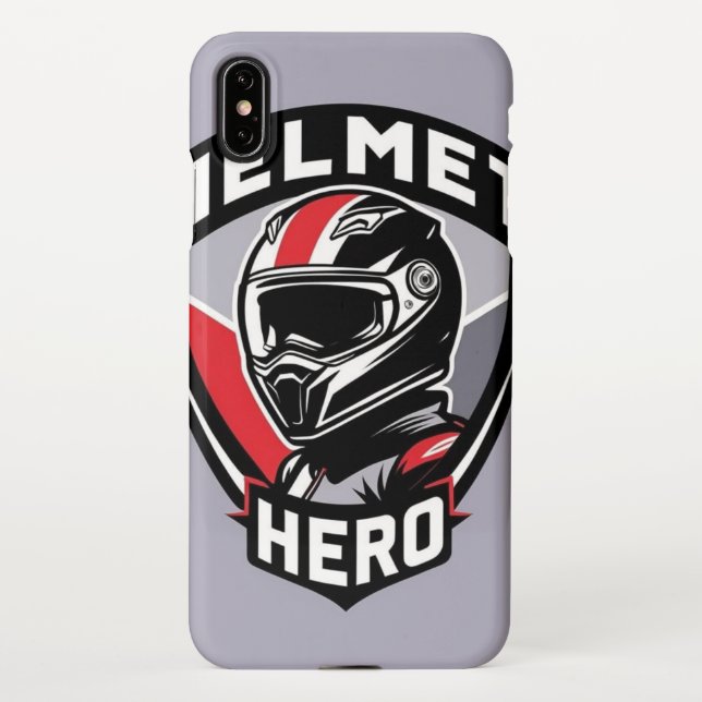 Funda Para iPhone Helmet Hero Mobile Funda (Reverso)