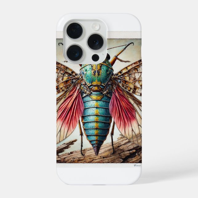 Funda Para iPhone Hemipteran Insect Dorsal View 170724IREF203 - Wate (Reverso )