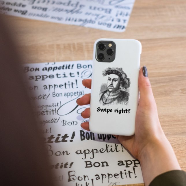 Funda Para iPhone ¿Henry VIII - Deslizar a la derecha? (Subido por el creador)