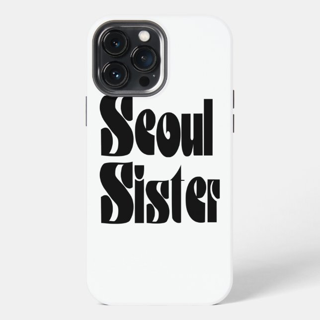 Funda Para iPhone Hermana de Seúl (Reverso )