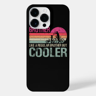 Funda Para iPhone 14 Pro Max Hermano Ciclista Como Un Hermano Regular Pero Más