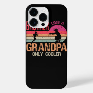 Funda Para iPhone 14 Pro Max Hermano Como Un Abuelo Solo Un Padre Funny Y Fresc
