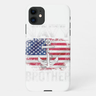 Funda Para iPhone 11 Hermano de la Marina de Estados Unidos con regalo 